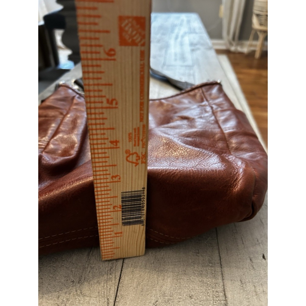 Rough And Tumble Bag Leather Cognac Distressed Boho Limited - Picture 4 of 15
